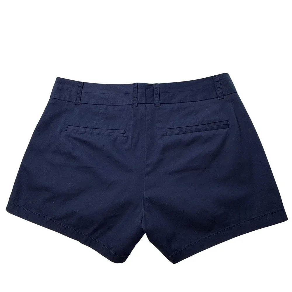J.Crew Broken-In Chino‎ Shorts Navy Blue Womens 2